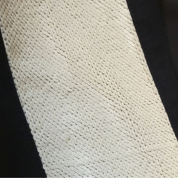 RACHEL ZOE WOMEN'S FORMAL SLEEVELESS WINTER WHITE DRESS SIZE L - Picture 4 of 6